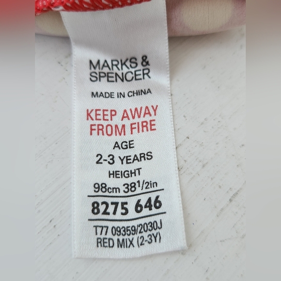 Disney Minnie Mouse One-pc Swimsuit Girls 2-3 Years By Marks & Spencer UK - Picture 5 of 5